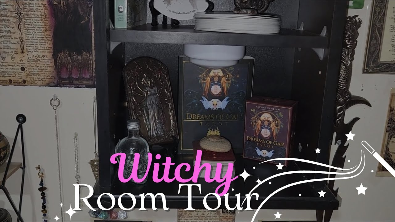 My New Witchy Office Tour - Altar Tours