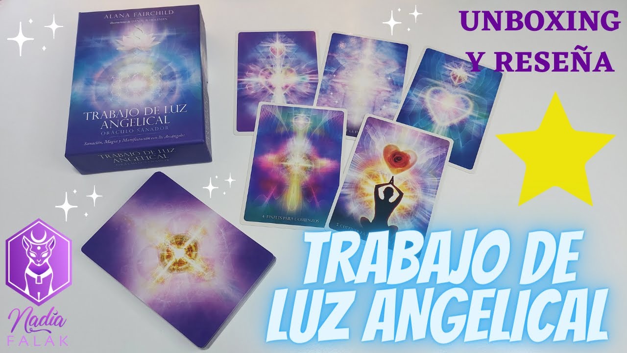 TRABAJO DE LUZ ANGELICAL ⭐ Unboxing y Reseña ✨ Nadia Falak