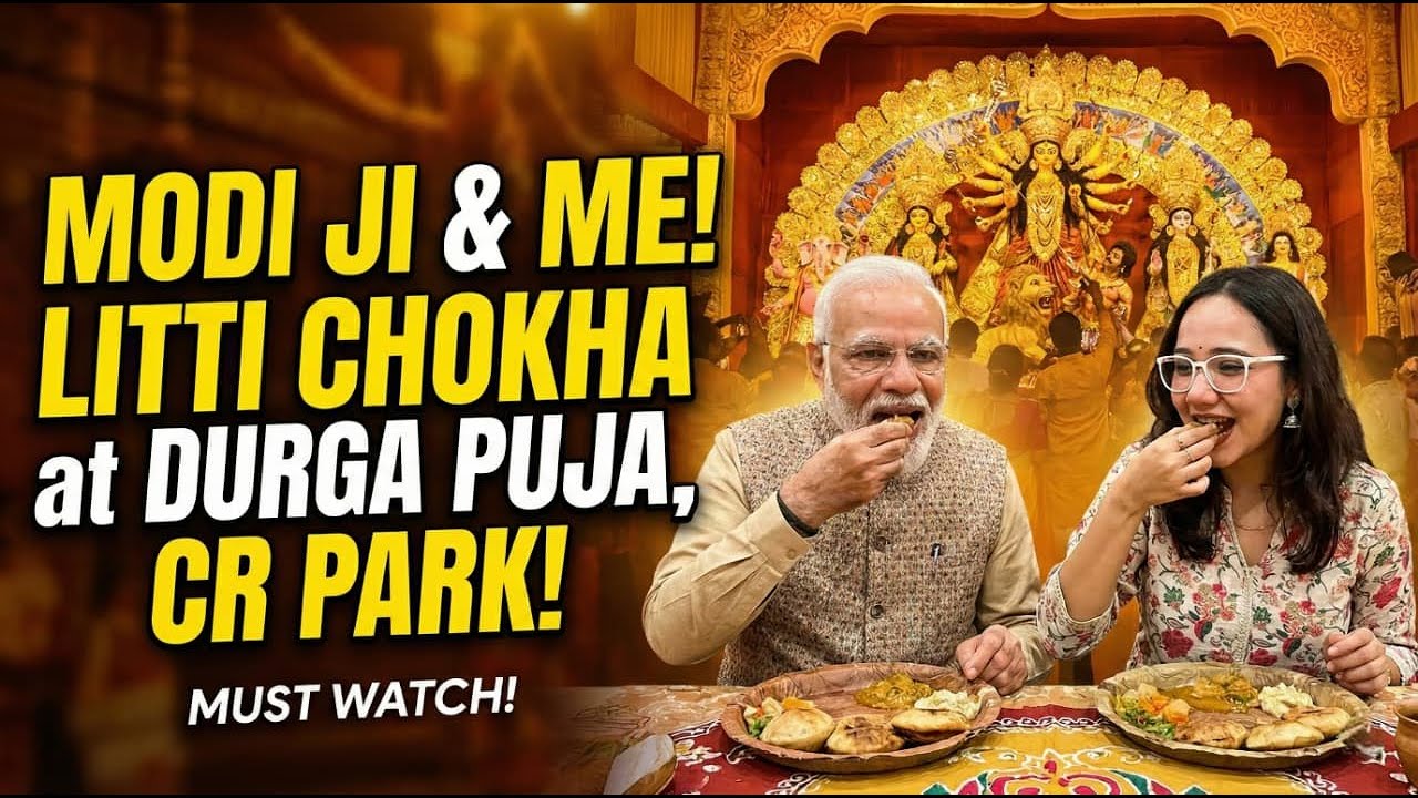 EATING AT MODI JI'S FAVORITE SHOP 🤯😱