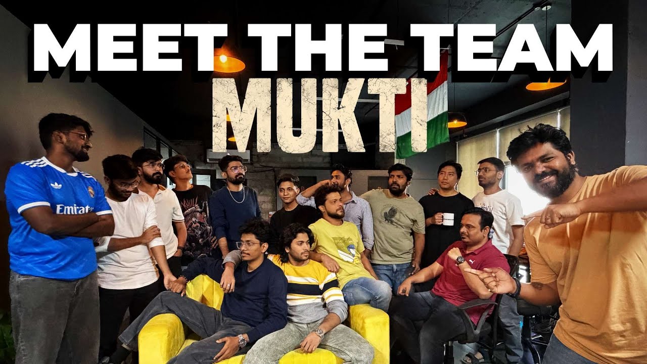 Meet the team behind MUKTI | Inside Game Dev Studio | Vaibhav Chavan