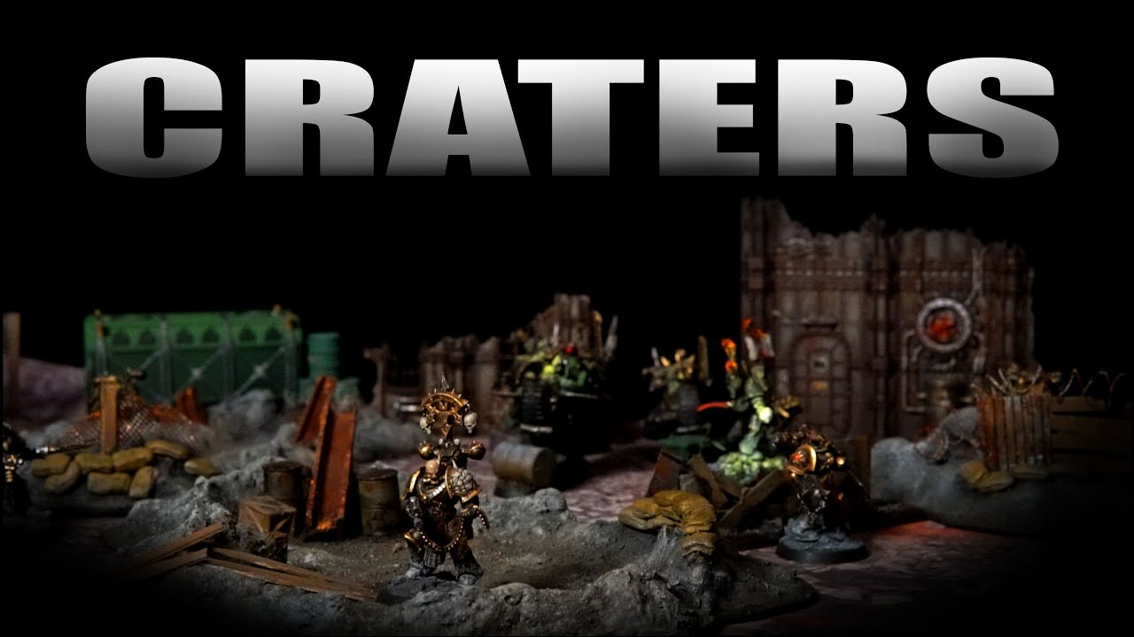 Building Cheap Craters that look Great!