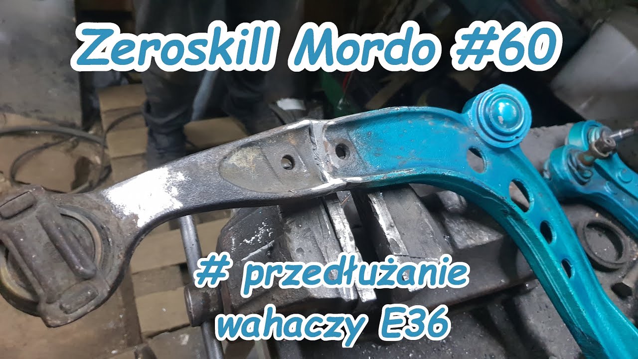 Przedłużanie wahaczy E36 , rozrusznik custom, relokatory Funo Auto Tuning - #fat