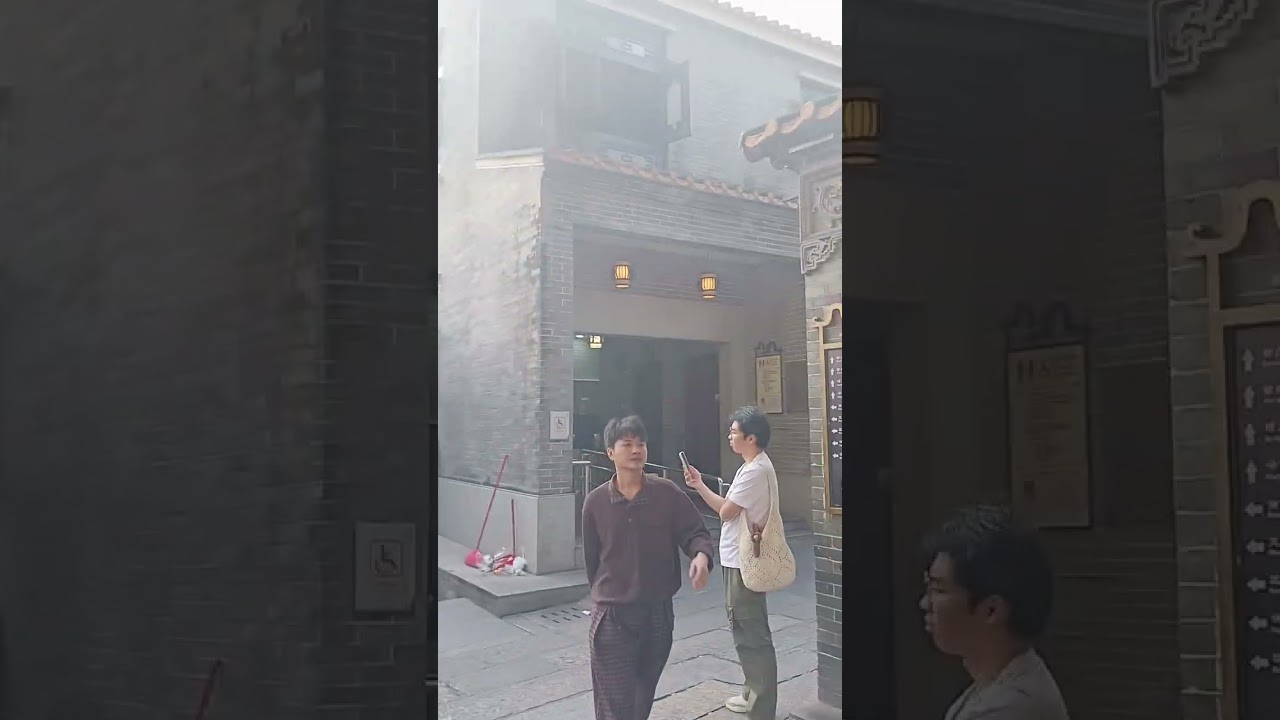 A walk in the ancient town of Shawan #沙湾古镇