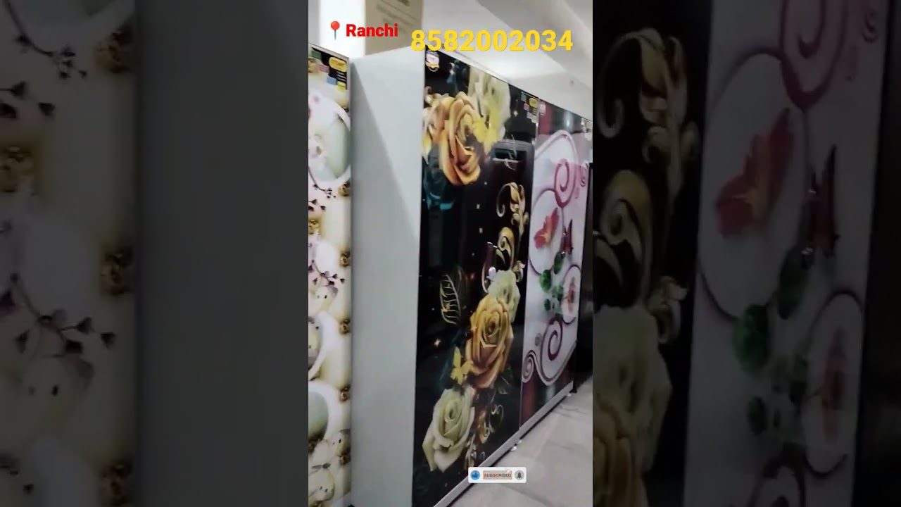 3door Printed wardrobes |CNC | Digital Printed Steel Almirah | Godrej printed Almirah Price