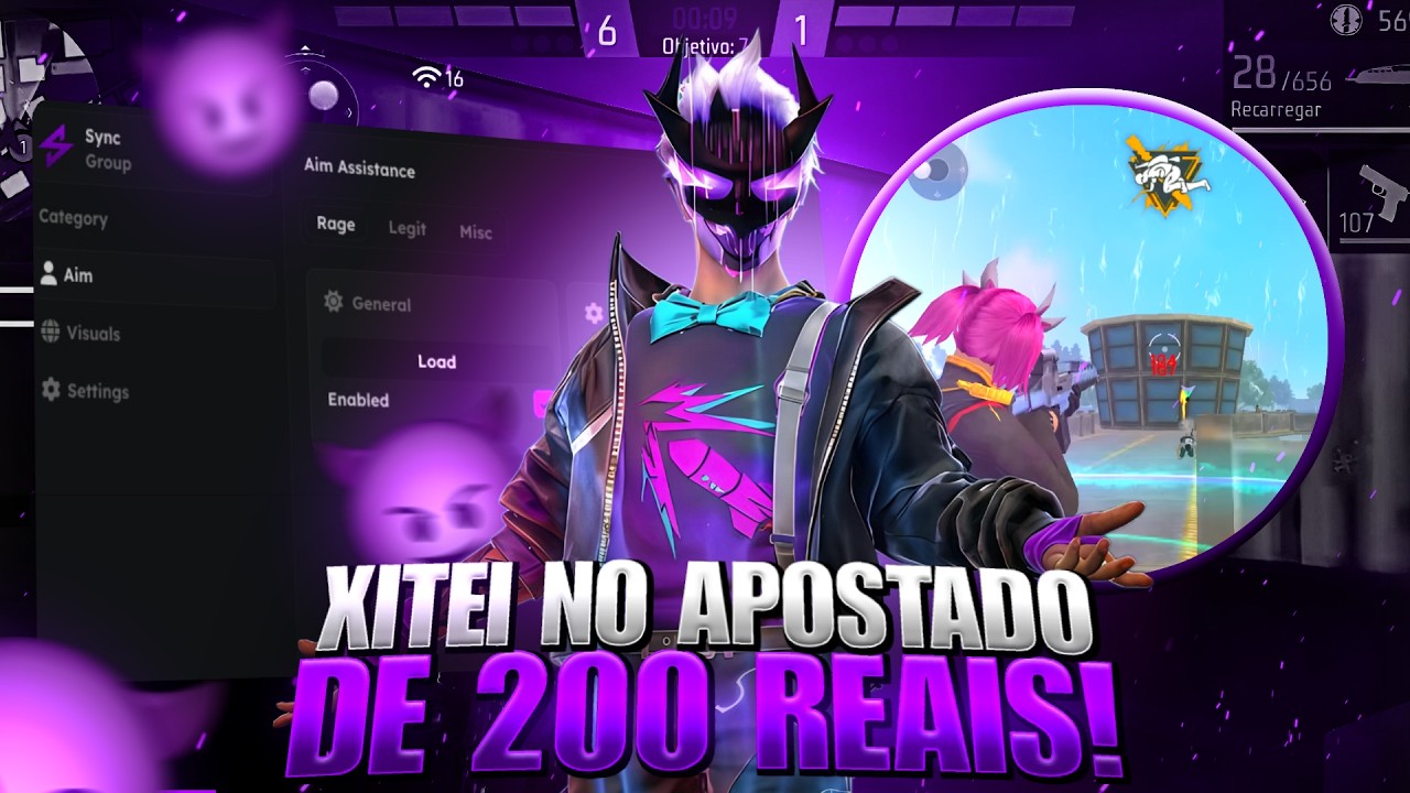 TILTEI MUITO 🤬 XITANDO NO APOSTADO DE 10.00 R$ ( CAI CONTRA UM XITADO - APOSTADO FREE FRE #24