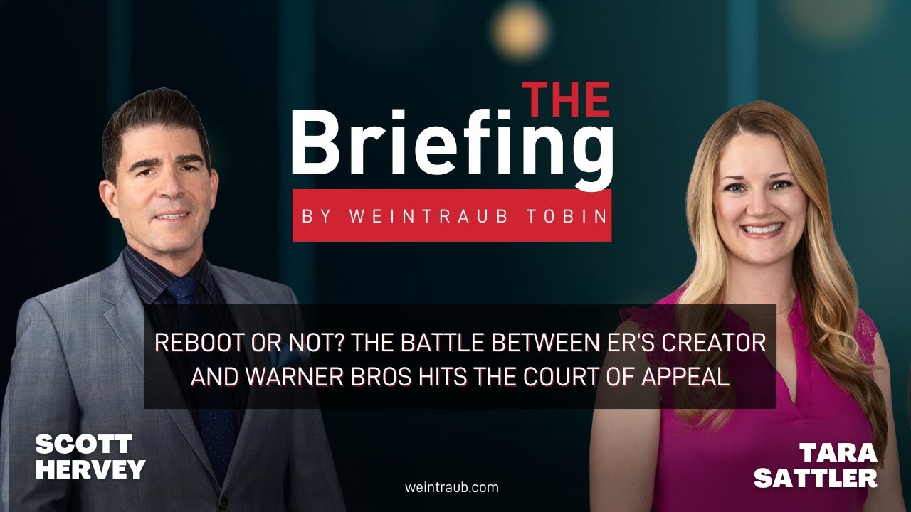 Reboot or Not? The Battle Between ER’s Creator and Warner Bros Hits the Court of Appeal
