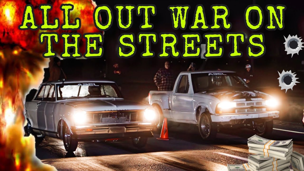 NO TRAILER #3 ALL OUT WAR ON THE STREETS FLASH LIGHT START DRAG AND DRIVE STYLE STREET RACE FOR CASH