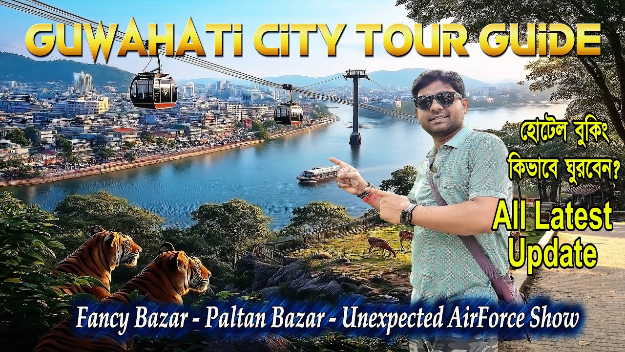 Guwahati City Tour Guide | Budget Hotels in Paltan Bazar | Assam Zoo | Famous Fancy Bazar Tour |