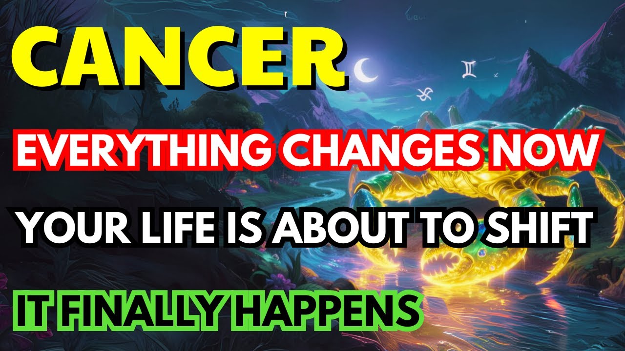 𝐂𝐚𝐧𝐜𝐞𝐫 ♋ A BIG TURNING POINT 💥 Blessings Begin to Flow Into Your Life 💖 OCT 26 Horoscope