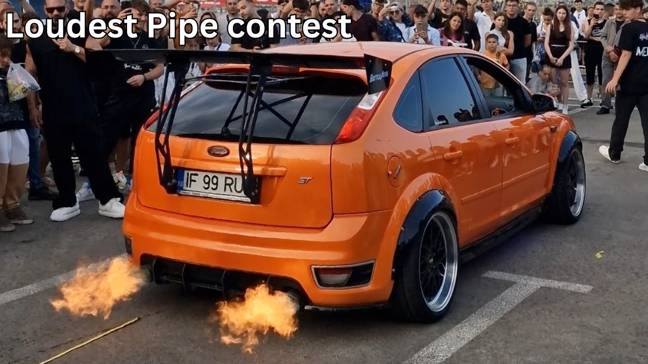 Loudest Exhaust Sound Competition - Upsidedown Festival