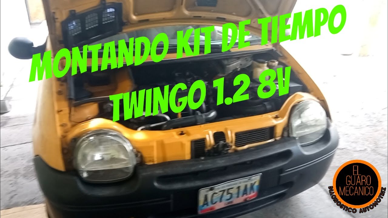 CAMBIO DE KIT DE TIEMPO RENAULT TWINGO MOTOR 1.2