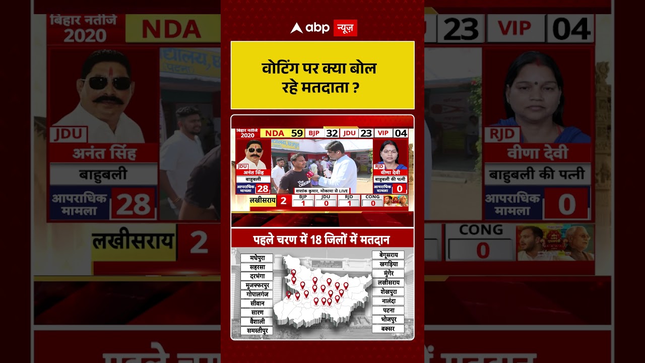Voting पर क्या बोल रहे मतदाता? #biharelection2025 #phase1voting #biharnews    #voter #voteropinion