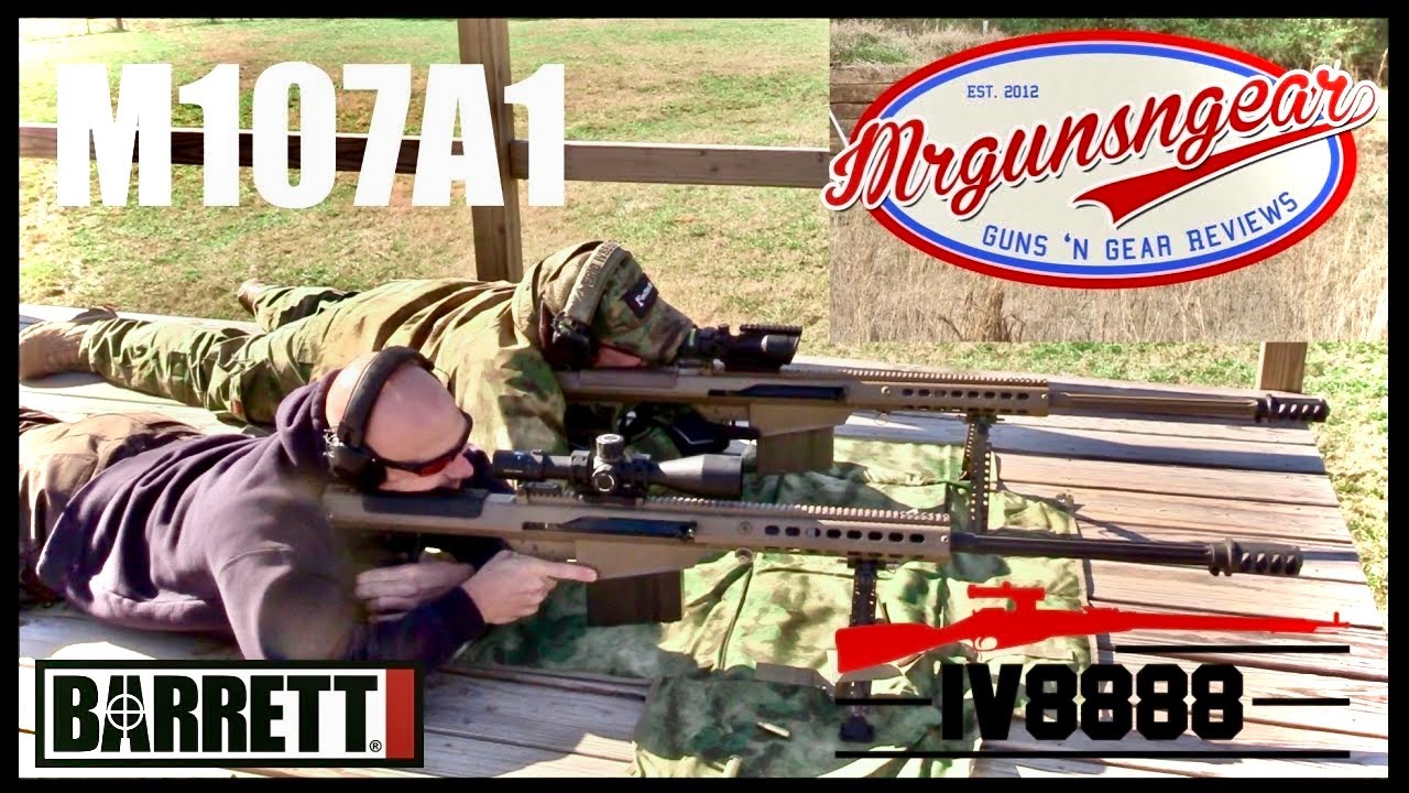 Дуэль 50BMG Barrett M107A1 на 600 ярдах с IraqVeteran8888!