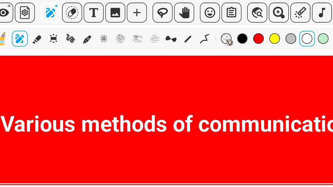 Various methods of communication | AI class 10