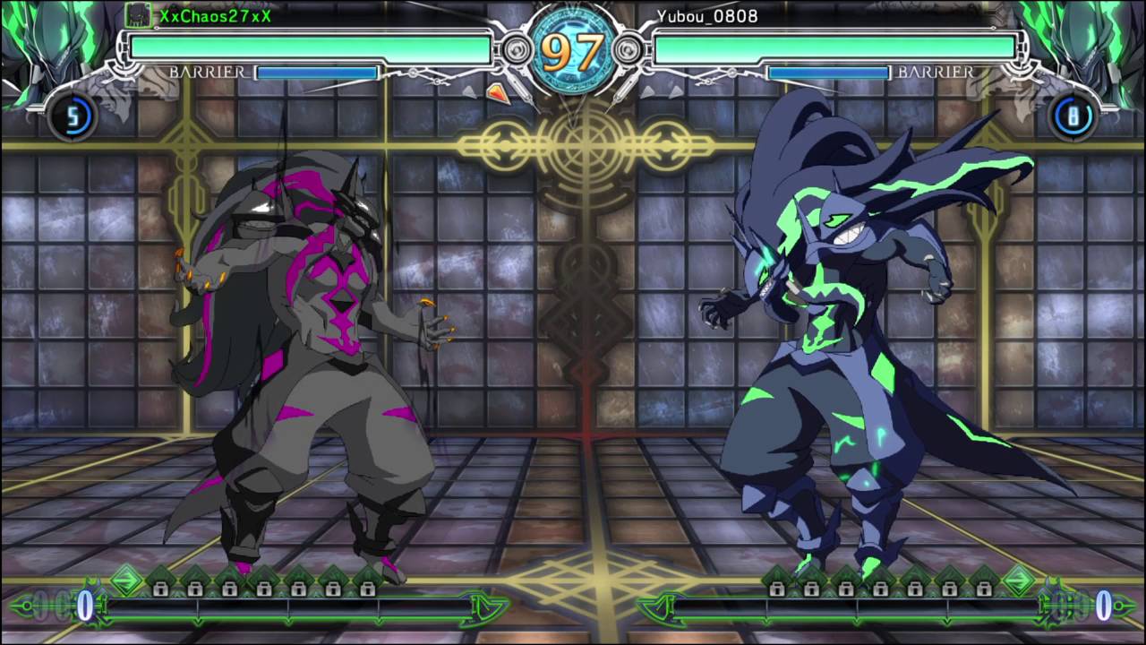BLAZBLUE CENTRALFICTION Susanoo is a monster