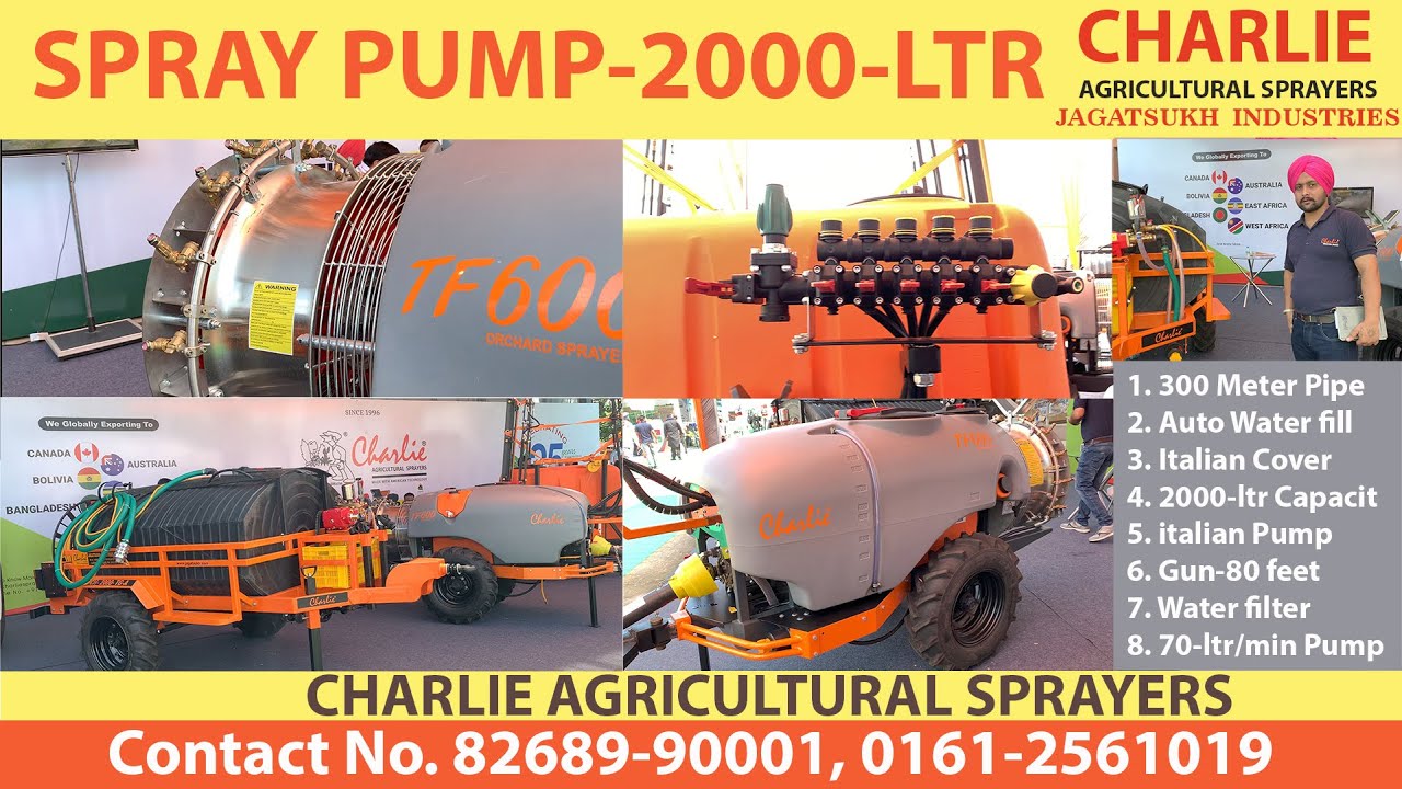 Spray Pump by Jagatsukh Industries| Charlie Agricultural Sprayers Review | Farmer Field