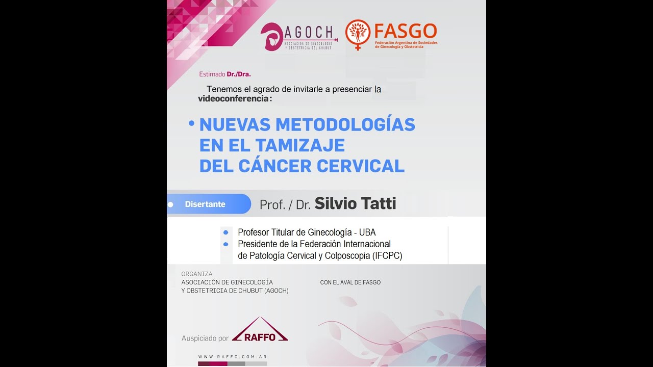 NUEVAS METODOLOGÍAS EN EL TAMIZAJE DEL CÁNCER CERVICAL