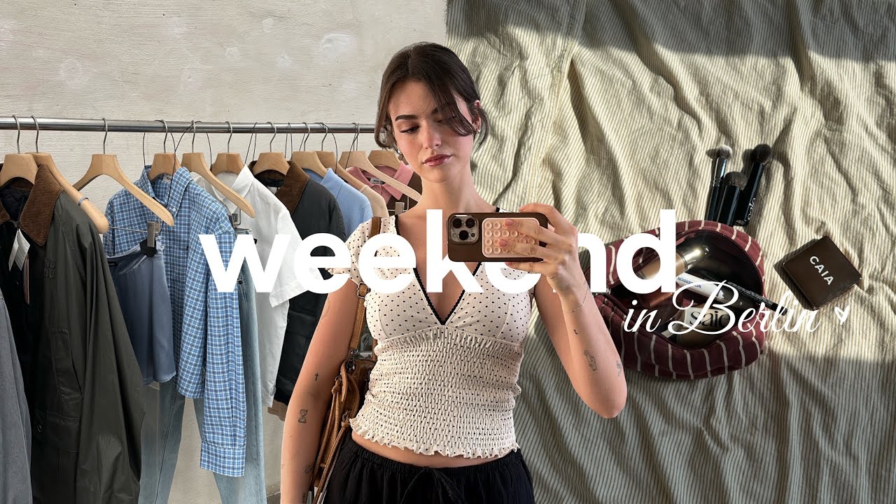 Ein Wochenende in Berlin☕️🧸make-up Routine, Finja Date & ein kleiner Haul f&uuml;r die Wohnung🛋️