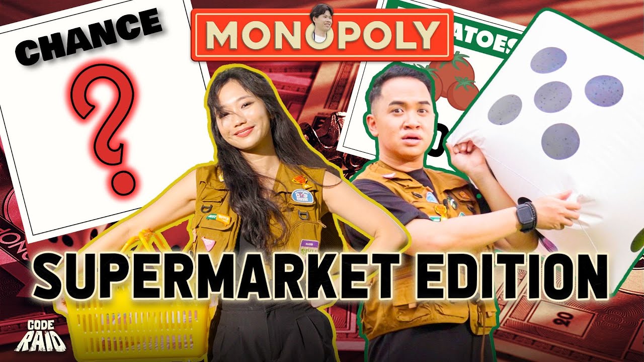 Playing GIANT MONOPOLY In Real Life | 🚨 CODE RAID EP 32