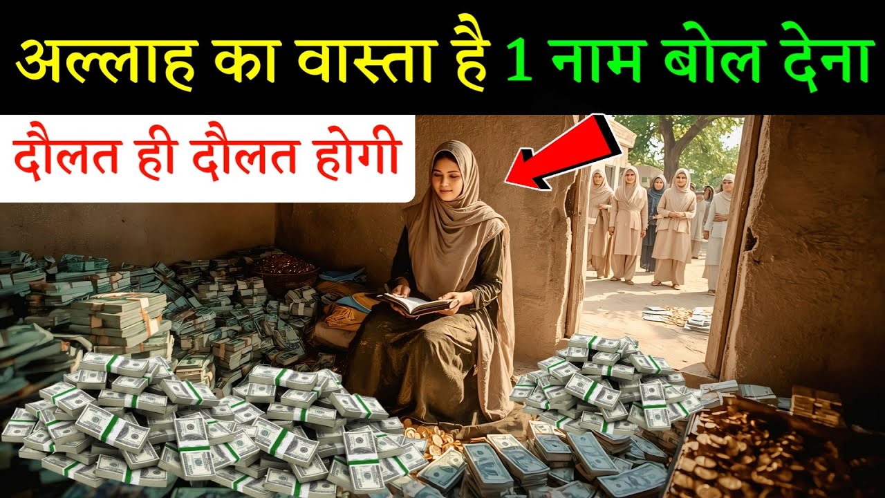 अल्लाह का वास्ता है 1 नाम बोल देना नया घर गाड़ी मालो दौलत जो मांगोगे सब मिलेगा | Dolat Ka Wazifa 