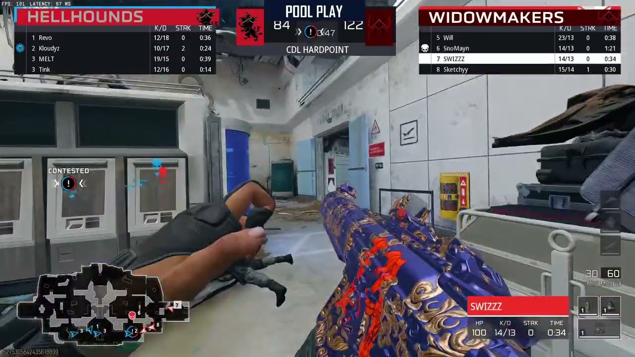 Legacy Major 3 Pool: Widowmakers vs Hellhounds