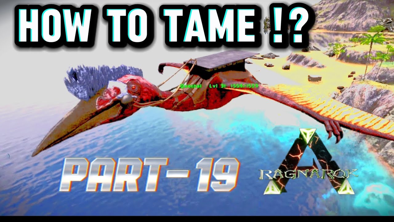 ARK Ragnarok game play video 🎯/Teaming Quetzal / Part-19 