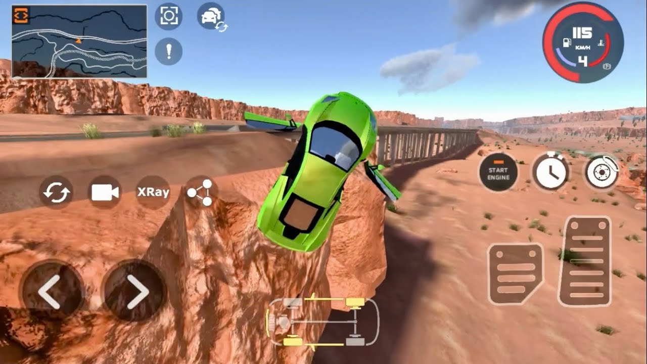Realistic High Speed Crashes and Stunts #2 - DriveX