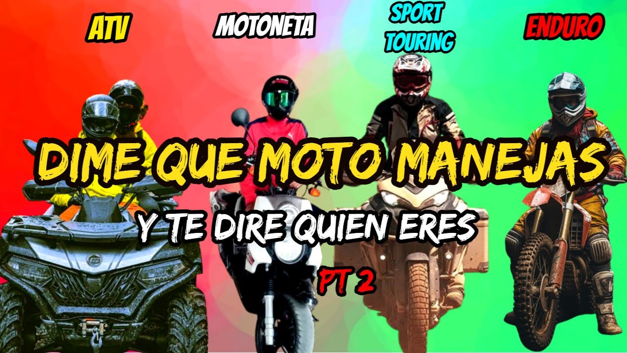 7 ESTILOS DE MOTOCICLISMO Y SU PERSONALIDAD PARTE 2