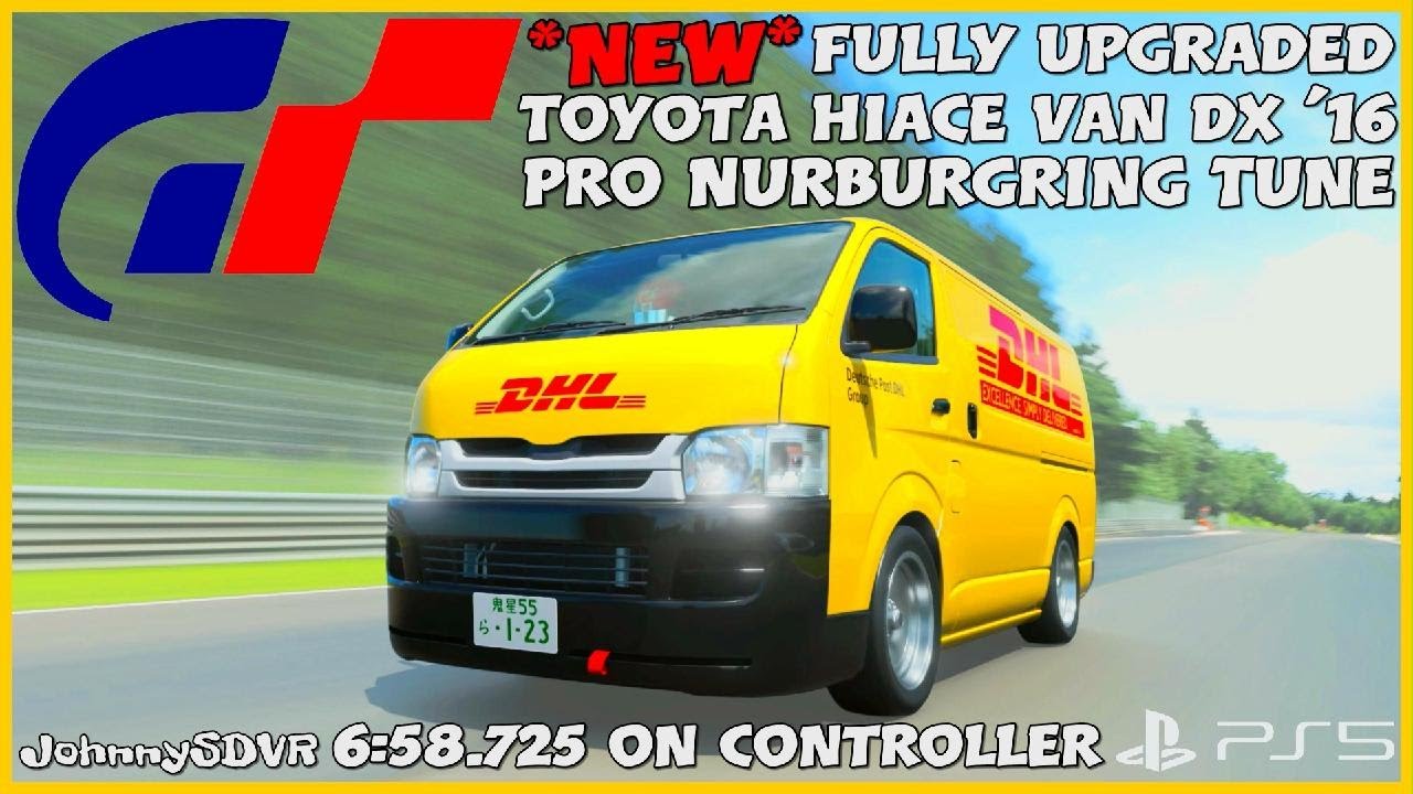 *NEW* Gran Turismo 7 - Toyota Hiace Van DX '16 Pro Tune | Nurburgring Original Engine Setup | gt7