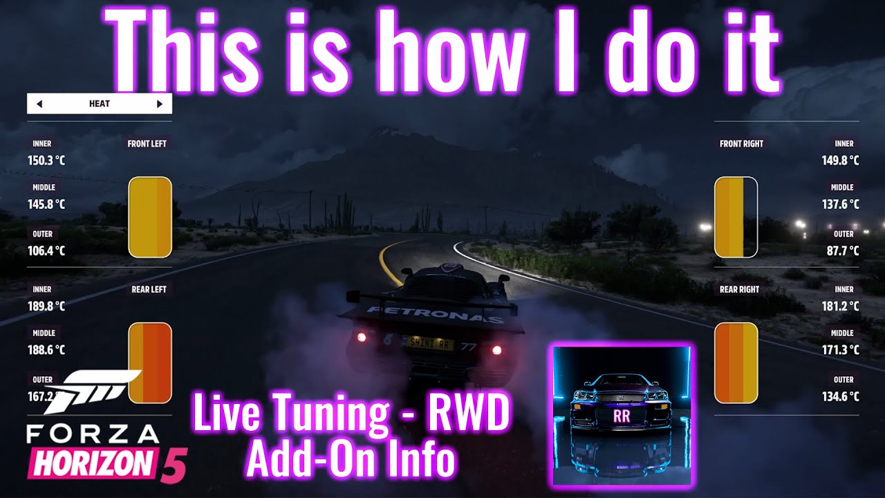 Forza Horizon 5 : Live Tuning RWD (Beginners Guide/Tutorial)