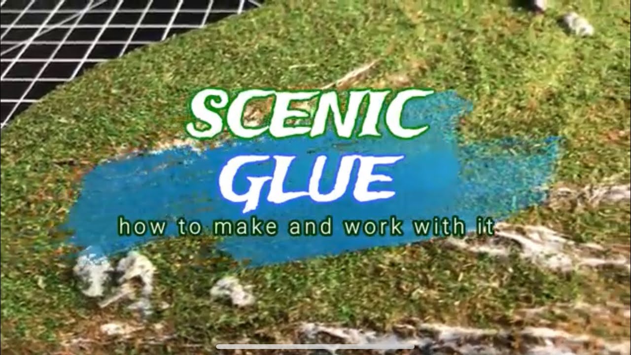 SCENIC GLUE - How to make
