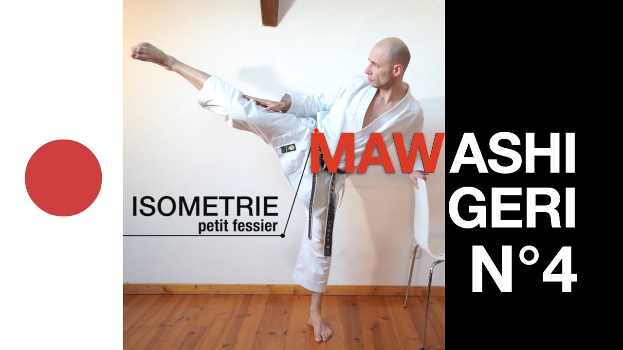 JKA Karaté training : MAWASHI-GERI SHOTOKAN KARATE-DO vidéo n°4