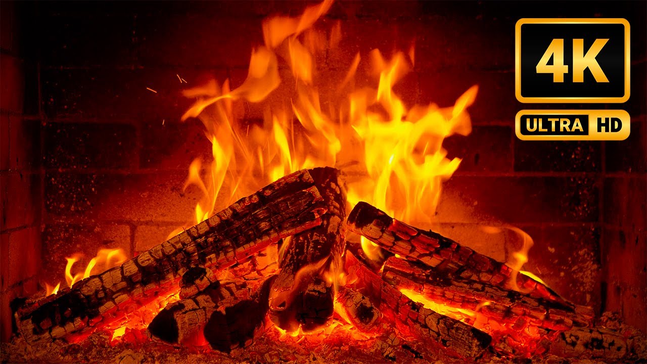 Gentle Jazz Piano & Fireplace | 10 Hours of Relaxing Jazz Instrumentals & Crackling Woods