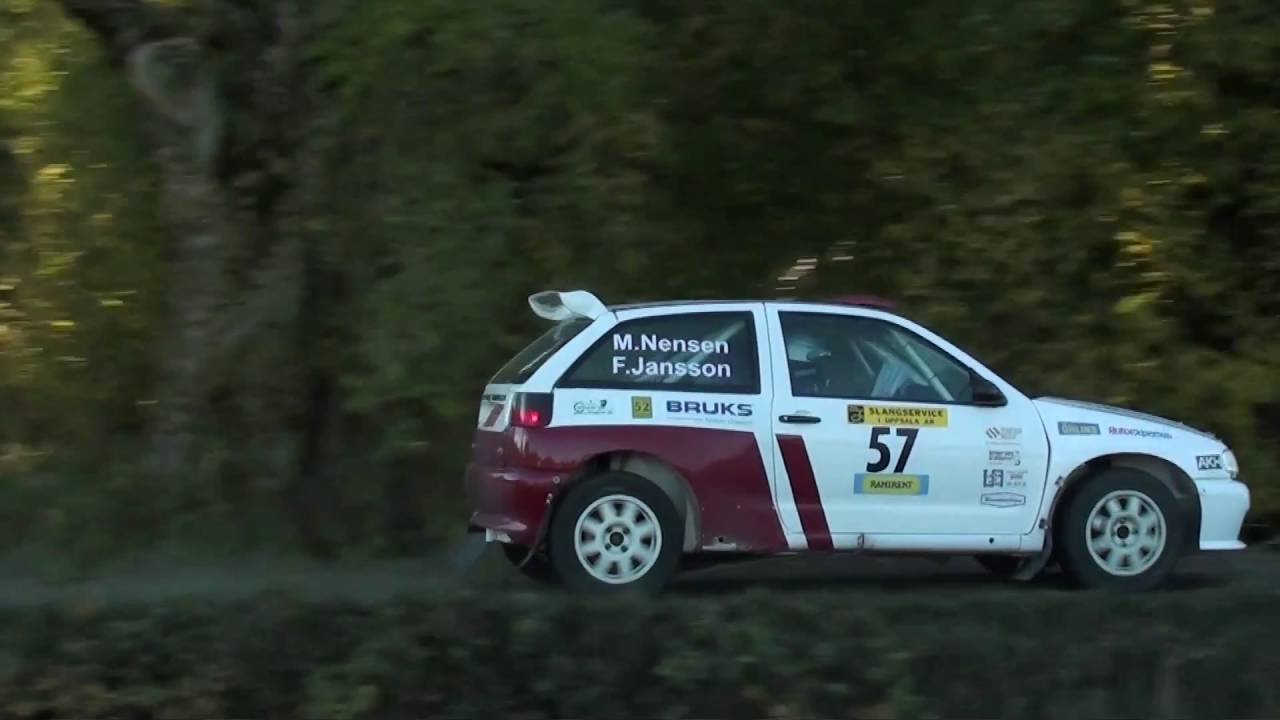 Rally Uppsala 2016 SS 11 Götbrunna