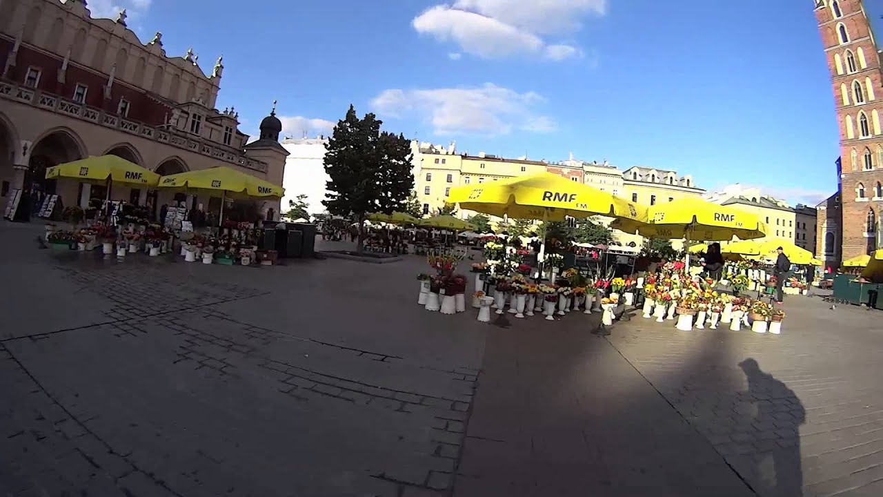 Test rowerowy Sony Action Cam HDR-AS30 w Krakowie