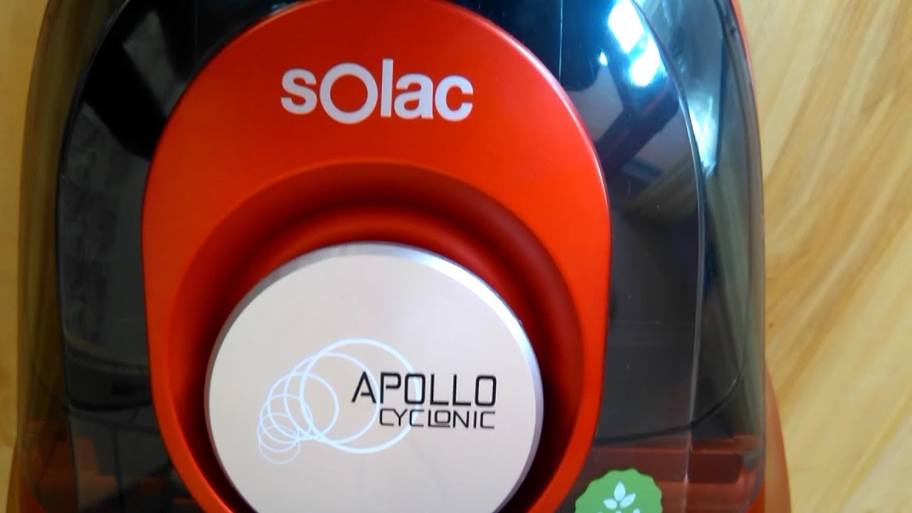 VACUUM CLEANER SOLAC  APOLLO CICLONIC.UNBOXING & REVIEW