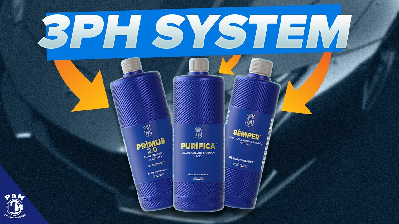 Подробно о системе 3PH мыла Labocosmetica! ГЛУБОКАЯ ОЧИСТКА ВАШЕГО АВТОМОБИЛЯ!