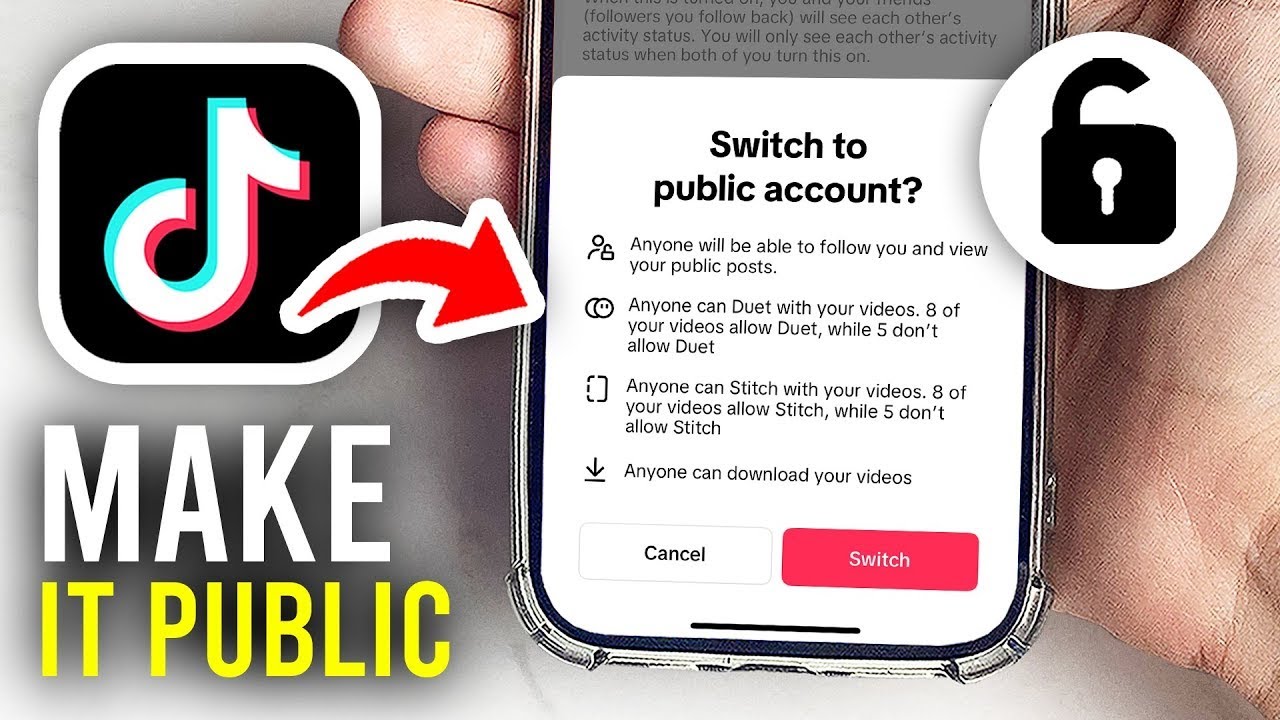 How To Change TikTok Account From Private To Public