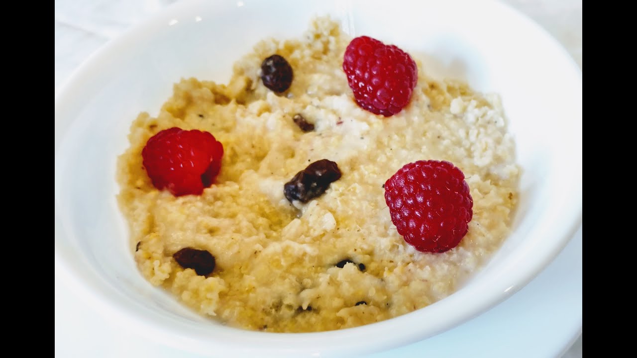 Cardamom Millet Porridge--it's way tastier than oatmeal!