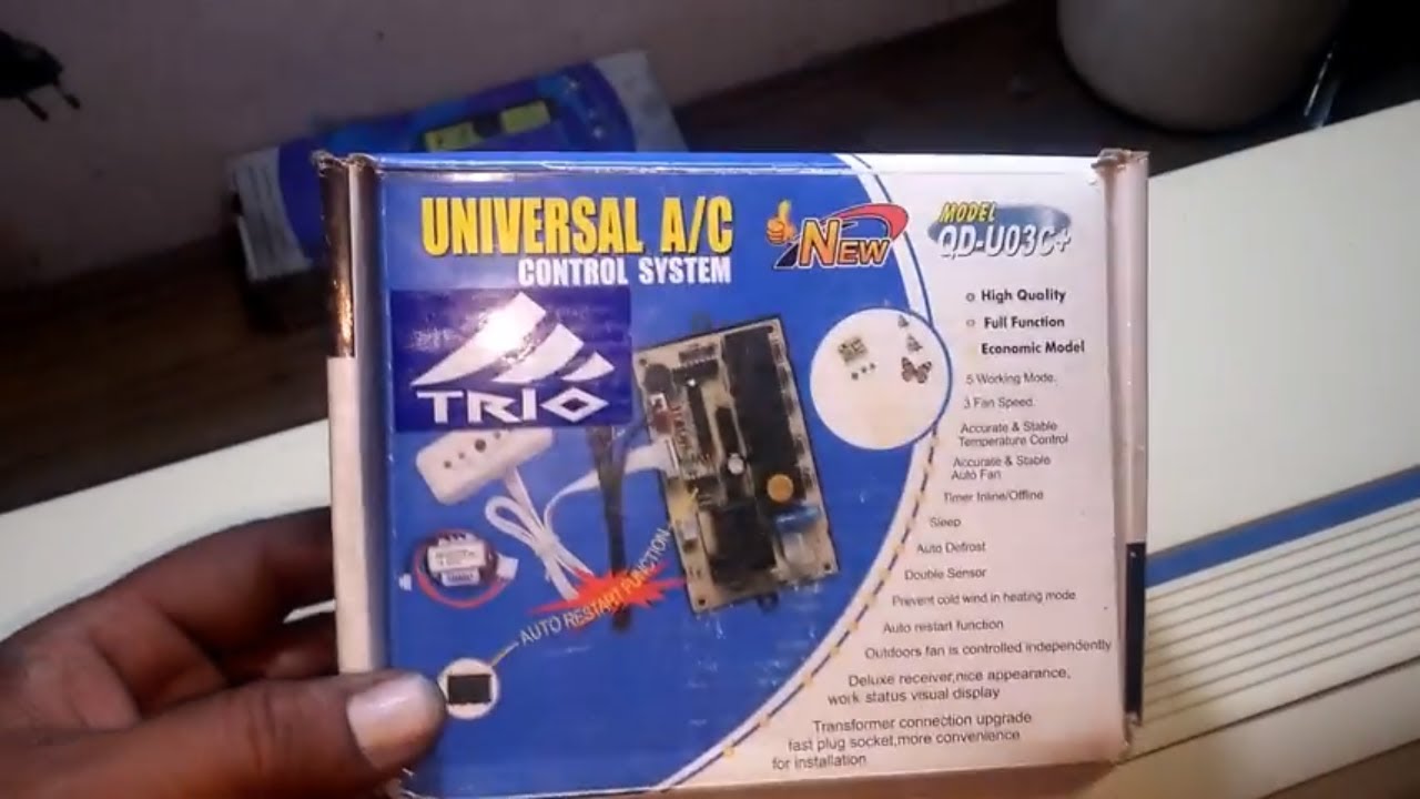 Installation of Split AC Universal Control Board