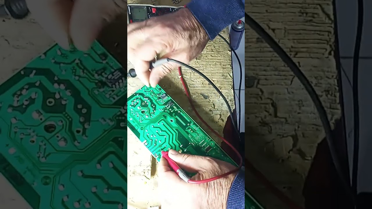 Réparation d'une carte mère d'un lave linge BRANDT تصليح كارت مار غسالة نوع برانت