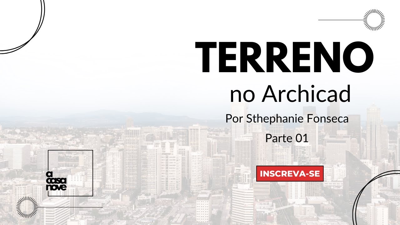 Como criar um terreno no Archicad a partir de um DWG