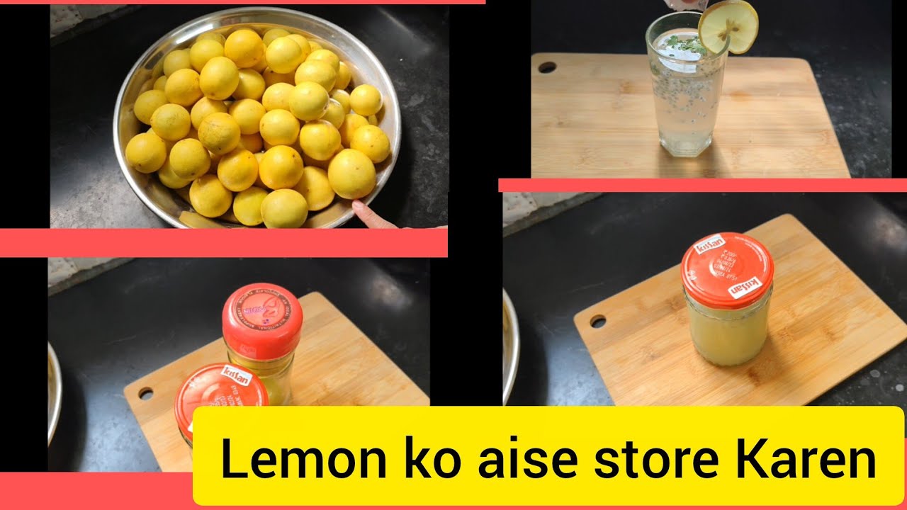 Ramzan se pahle 🍋 lemon ko is tarah Se store Karen    | kya 1-2 me hi sukka jaate hai nimbu 🍋 ? Stor