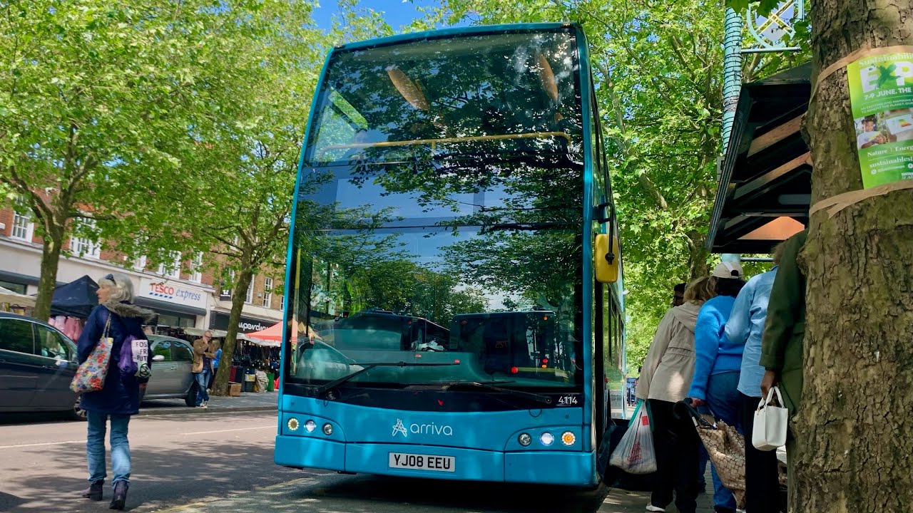 (Hoover + Rare) Arriva B&B | Volvo B9TL Optare Olympus | YJ08 EEU | 321 to Watford