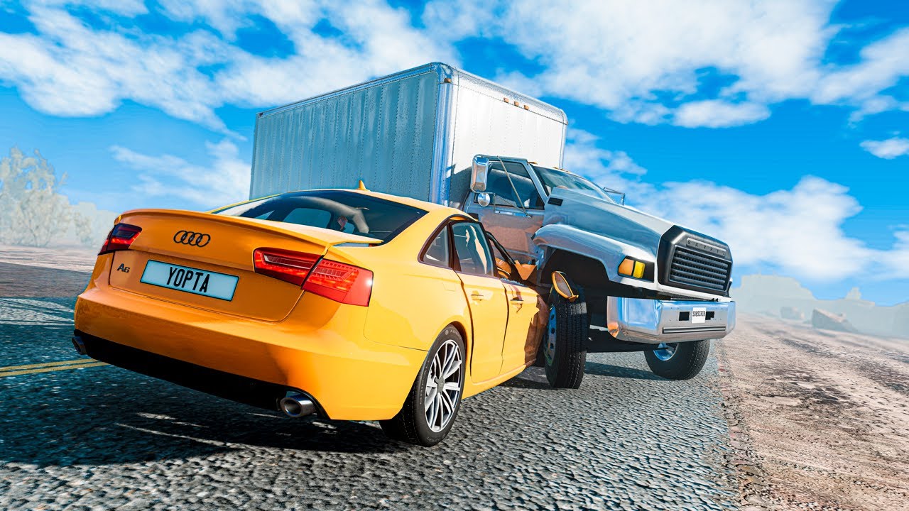 Dangerous Overtakes and Car Crashes #01 🔥 BeamNG.Drive