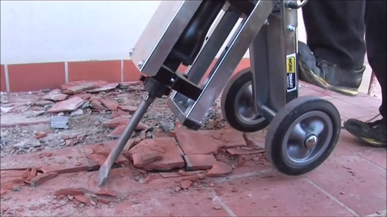 MAKINEX® Jackhammer Trolley Demonstration