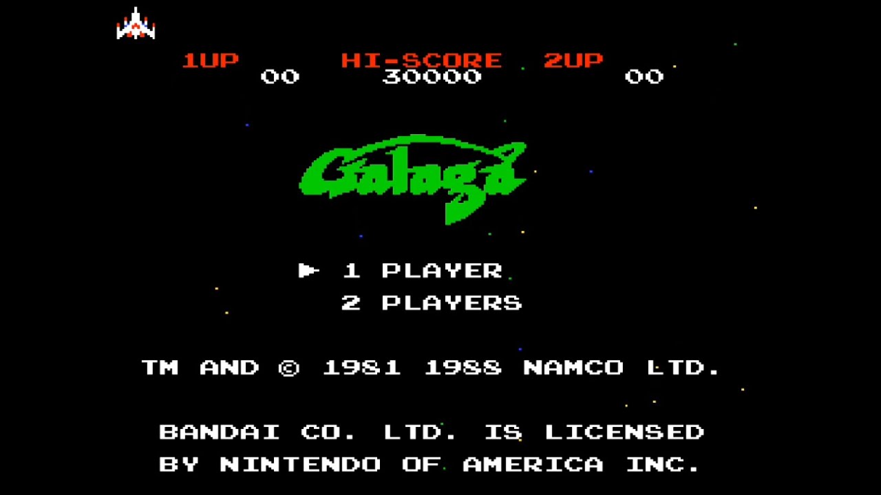 Galaga - Nintendo Entertainment System