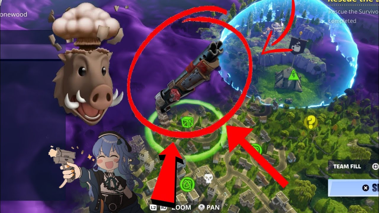 This is what good weapons do (Fortnite Save the World)
