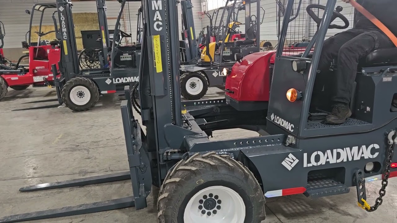 2018 Loadmac 825 Multi-Directional 4-way Truck Mounted Forklift For Sale stk 825-430