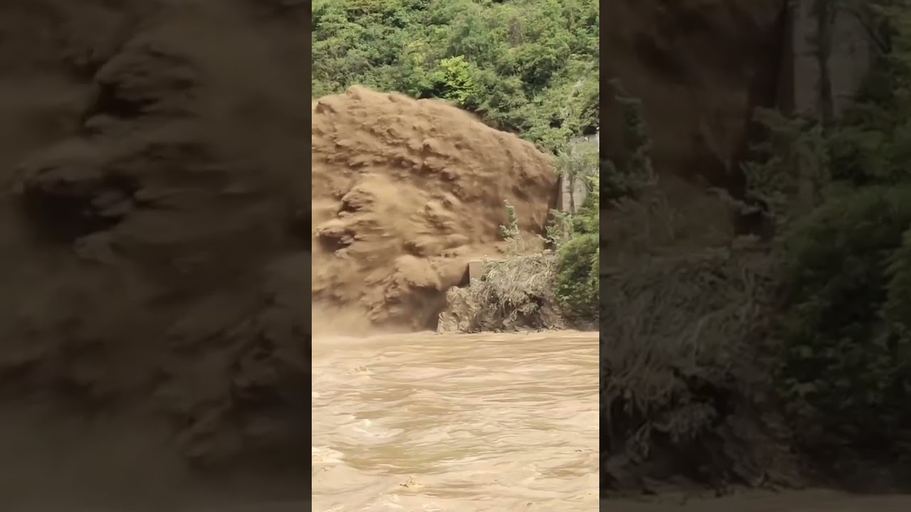 DAM FLOOD water RELEASE #shorts